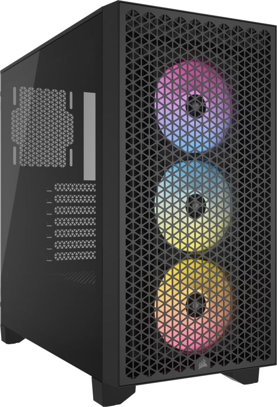 Počítačová skříň Corsair iCUE 3000D RGB AIRFLOW Black
