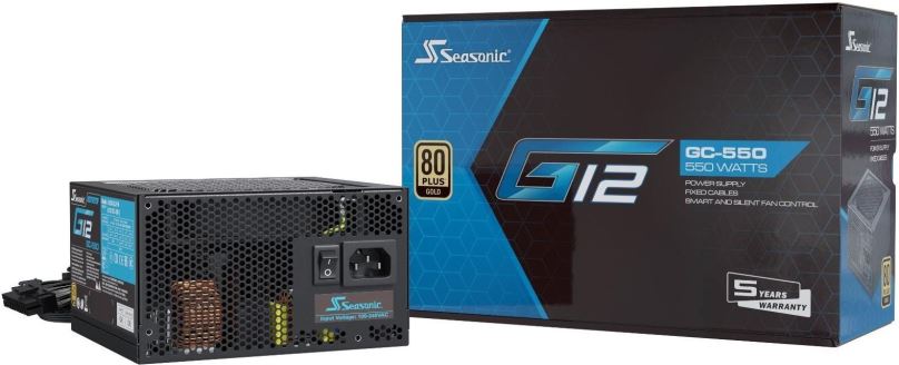 Počítačový zdroj Seasonic G12 GC-550 Gold