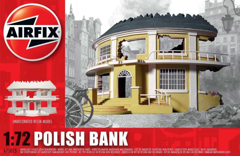 Plastikový model Classic Kit budova A75015 - Polish Bank