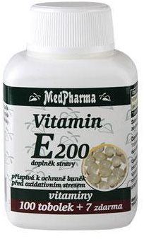 Vitamín E MedPharma Vitamin E 200 - 107 tob.