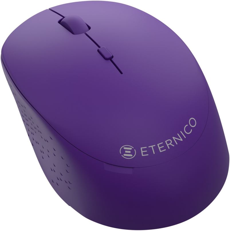 Myš Eternico Wireless 2.4 GHz Basic Mouse MS100 fialová