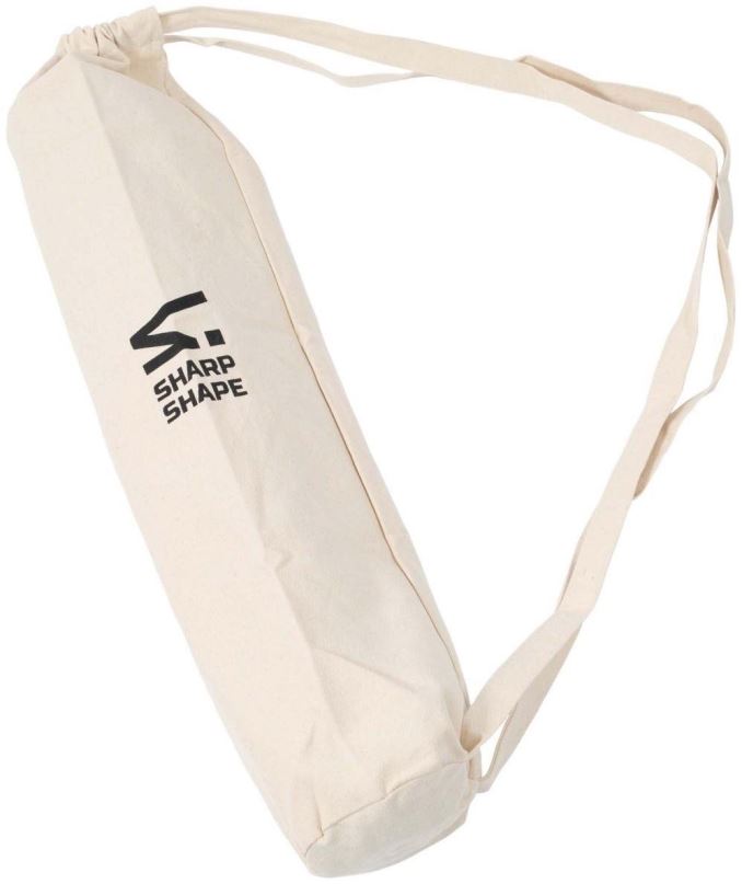 Taška Sharp Shape Canvas Yoga bag beige