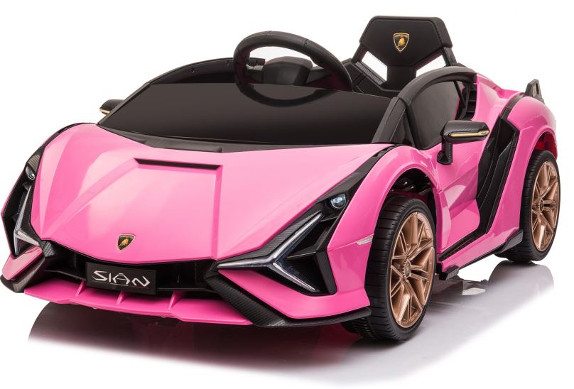 Dětské elektrické auto Eljet Lamborghini Sian růžové/pink