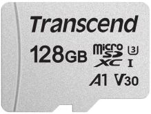 Paměťová karta Transcend microSDXC 128GB SDC300S + SD adaptér