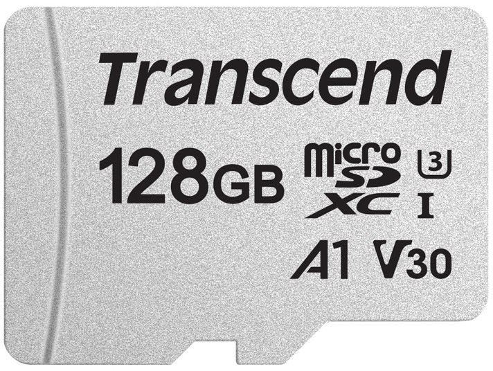 Paměťová karta Transcend microSDXC 300S + SD adaptér