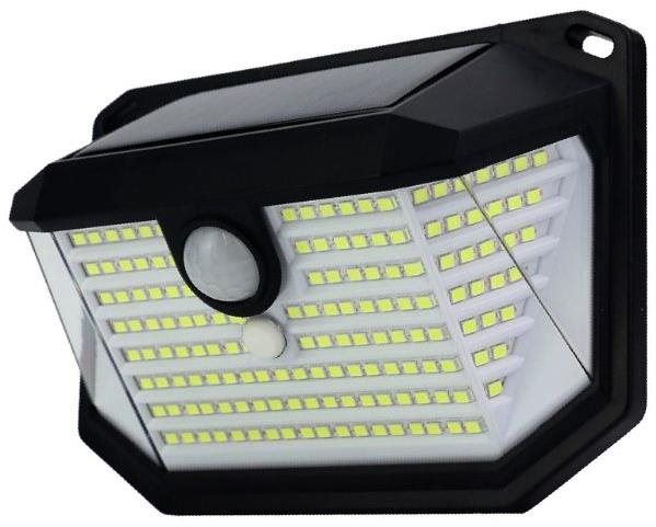 LED reflektor Entac Venkovní solární světlo LED s čidlem pohybu 1 W 148 lm, studená barva světla