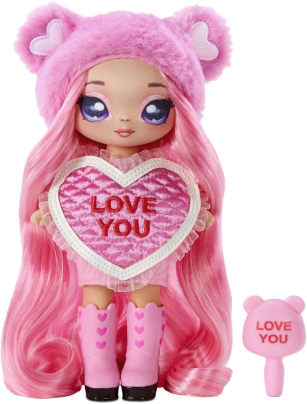 Panenka Na! Na! Na! Surprise Zamilovaná panenka – Gisele Goodheart (Pink)