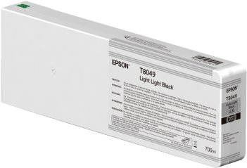 Toner Epson T804900 světlá šedá