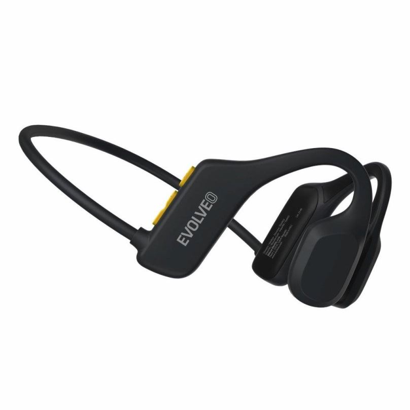 Bezdrátová sluchátka EVOLVEO BoneSwim Lite MP3 8 GB černé