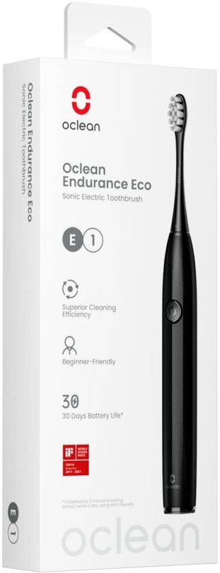 Elektrický zubní kartáček Oclean Endurance Eco Black