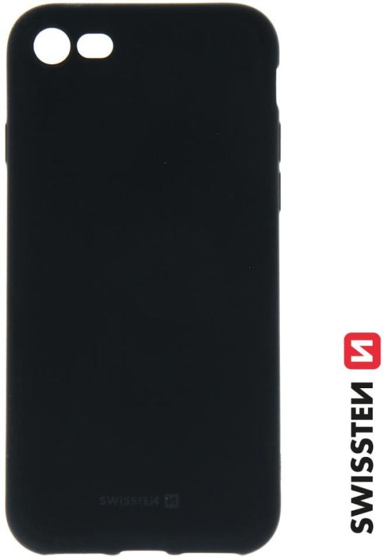 Kryt na mobil Swissten Soft Joy pro Apple iPhone 7 černá