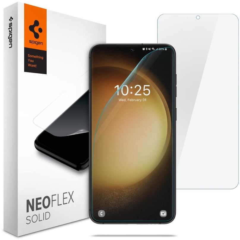 Ochranná fólie Spigen Film Neo Flex Solid 2 Pack Samsung Galaxy S23