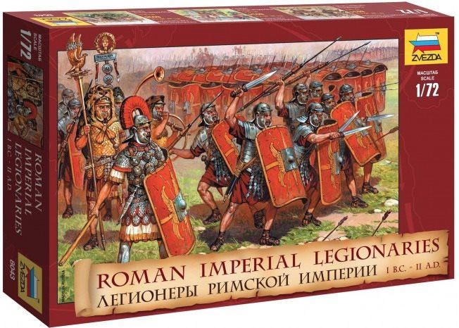 Plastikový model Wargames (AoB) figurky 8043 - Roman Imperial Infantry I BC - II AD