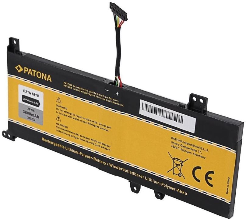 Baterie do notebooku PATONA pro ASUS VivoBook 14 X412  3800mAh Li-Pol 7,7V C21N1818