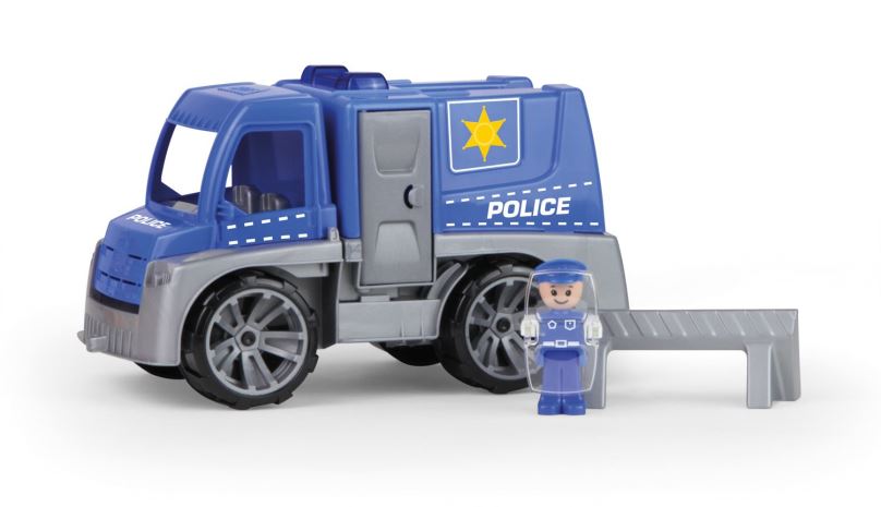Auto Truxx policie, okrasný kartón