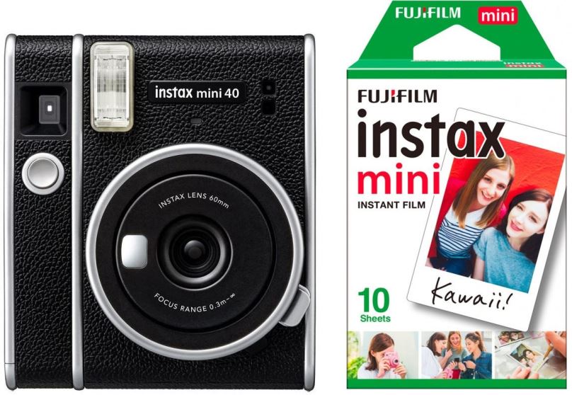 Instantní fotoaparát Fujifilm instax mini 40 + 10x fotopapír