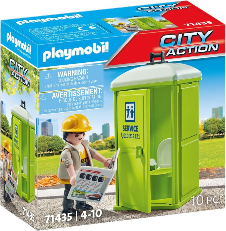 Stavebnice Playmobil 71435 Mobilní toaleta