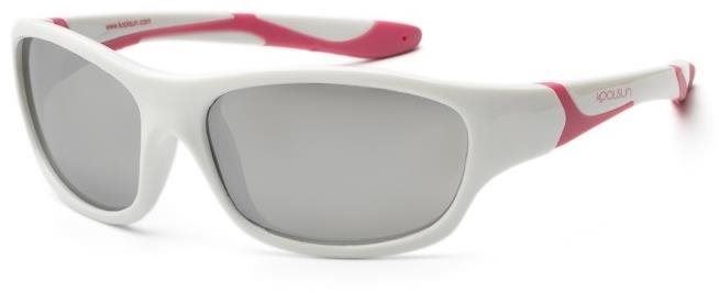 Sluneční brýle Koolsun SPORT – Bílá / Růžová 3+