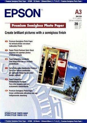 Fotopapír Epson Premium Semi-Gloss Photo Paper - A4 - 20 listů