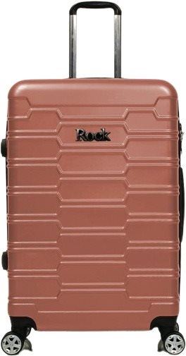 Cestovní kufr Rock TR-0231-M ABS - růžová