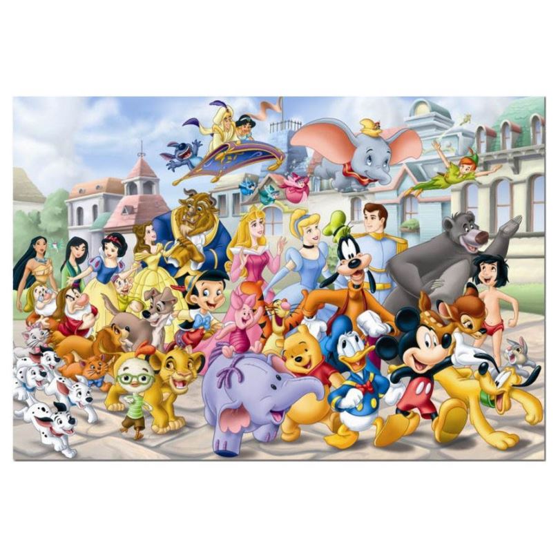 Puzzle Disney postavičky 200 dílků