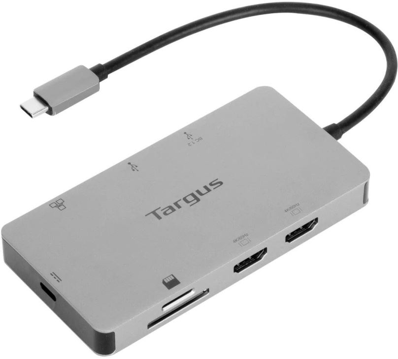 Replikátor portů Targus® USB-C™ Universal Dual HDMI 4K Docking Station with 100W PD Pass-Thru