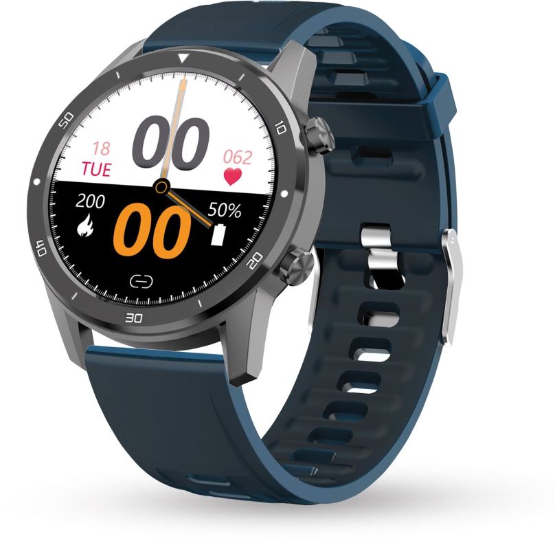 Chytré hodinky Aligator Watch PRO (Y80), šedé
