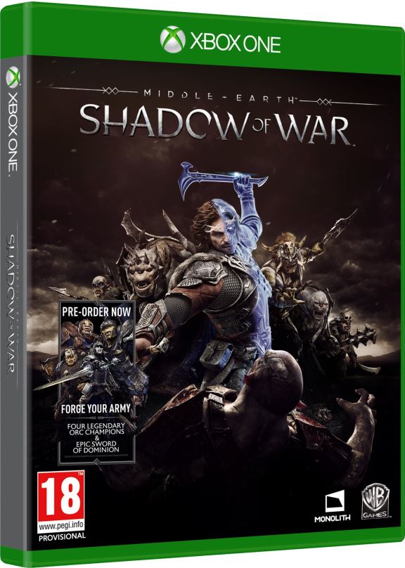 Hra na konzoli Middle-earth: Shadow of War - Xbox One