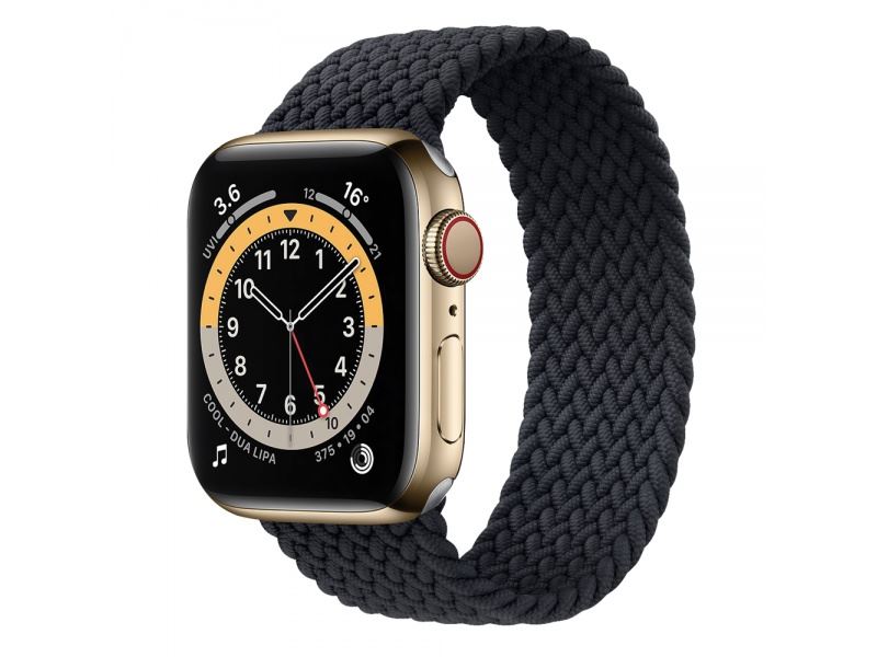 COTECi nylonový řemínek 136 mm pro Apple Watch 38/40/41mm černá