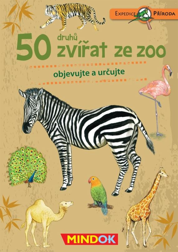 Společenská hra Expedice příroda: 50 druhů zvířat ze ZOO
