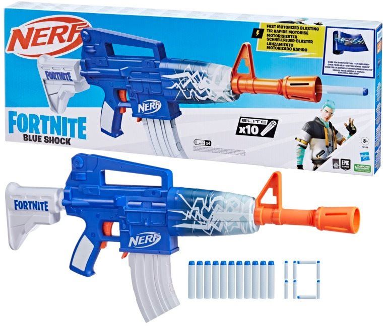Nerf pistole Nerf Fortnite Blue Shock