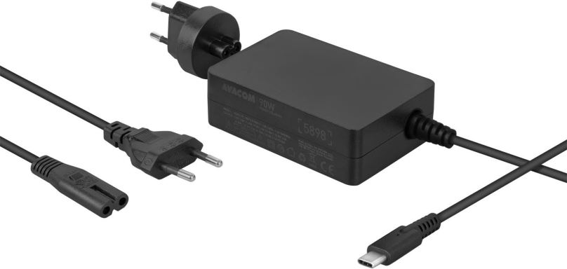 Univerzální napájecí adaptér Avacom USB Type-C 90W Power Delivery