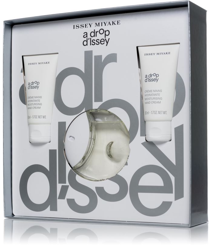 Dárková sada parfémů ISSEY MIYAKE A Drop D´Issey Set EdP 50 ml + Hand Cream 2x 50 ml
