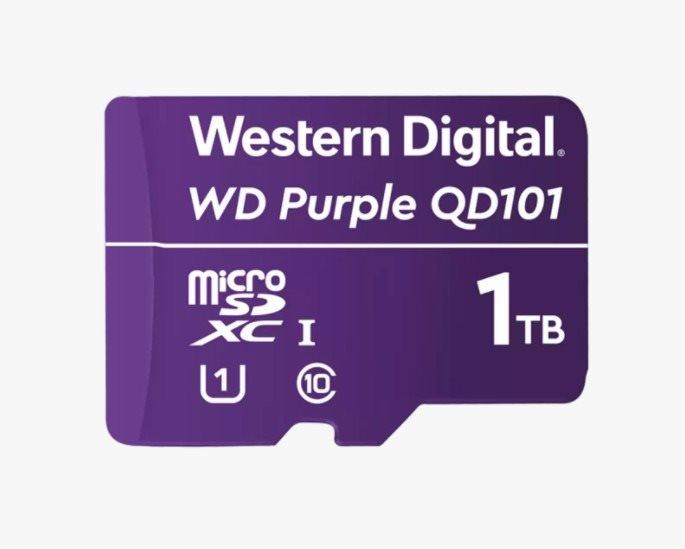 Paměťová karta WD SDXC 1TB Purple QD101