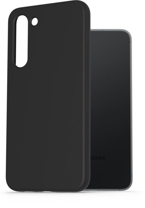 Kryt na mobil AlzaGuard Premium Liquid Silicone Case pro Samsung Galaxy S23+ 5G černé