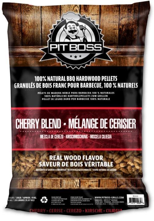 Grilovací uhlí Pit Boss dřevěné pelety cherry blend 9kg