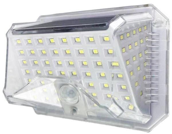 LED reflektor Entac Venkovní solární světlo LED s čidlem pohybu 1,5 W 120 lm, studená barva světla