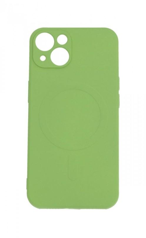 Kryt na mobil TopQ iPhone 13 s MagSafe zelený 66891
