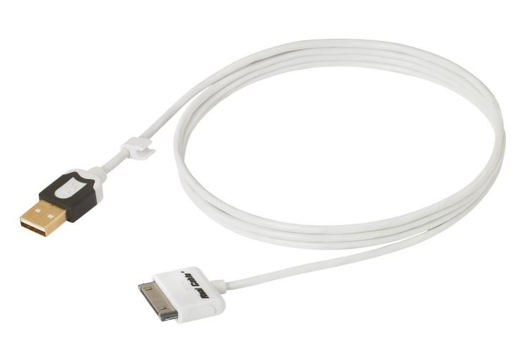 REAL CABLE IPLUG USB30,1,5m,  M/M, Apple synchro. kabel