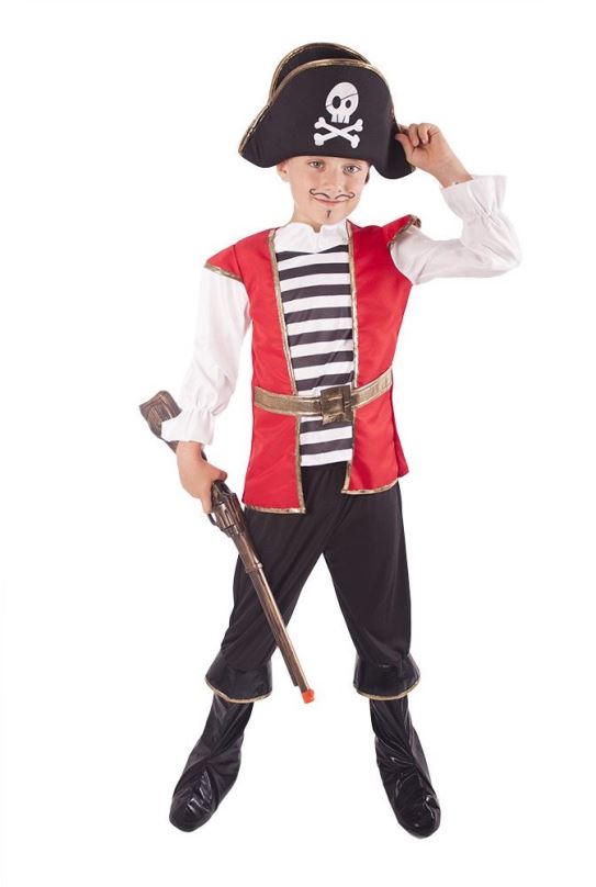 Kostým Kostým Pirát s kloboukem vel. M