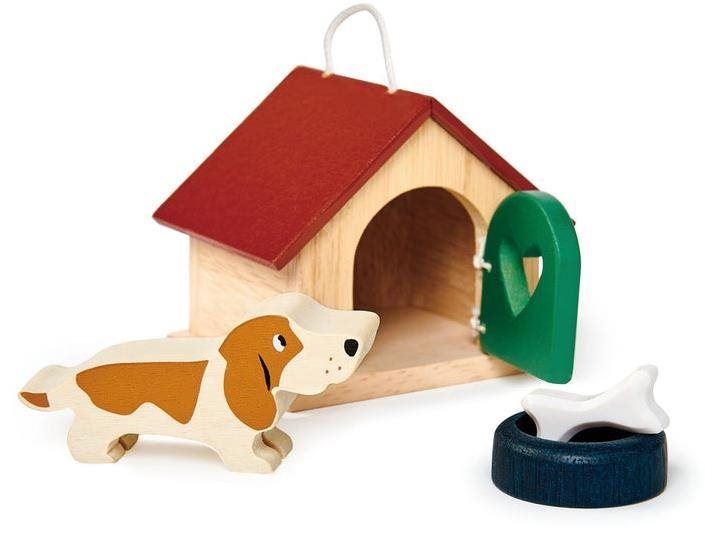 Nábytek pro panenky Tender Leaf Pet Dog Set