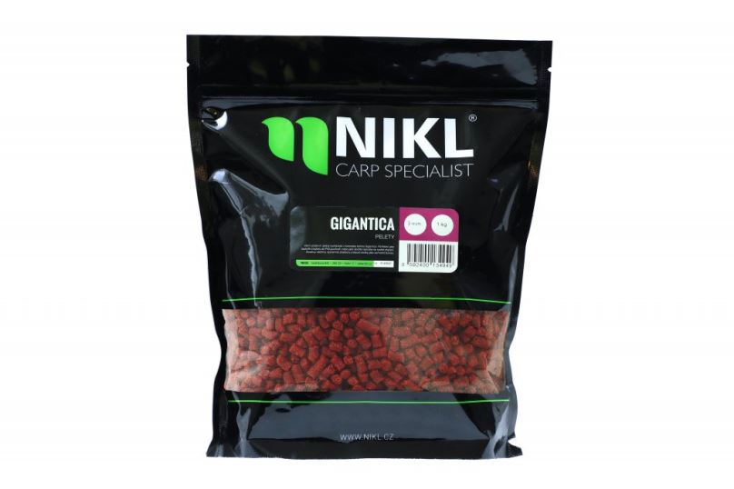 Nikl Pelety Gigantica s dírkou 1kg 18mm