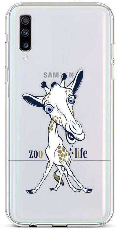Kryt na mobil TopQ Samsung A70 silikon Zoo Life 42545