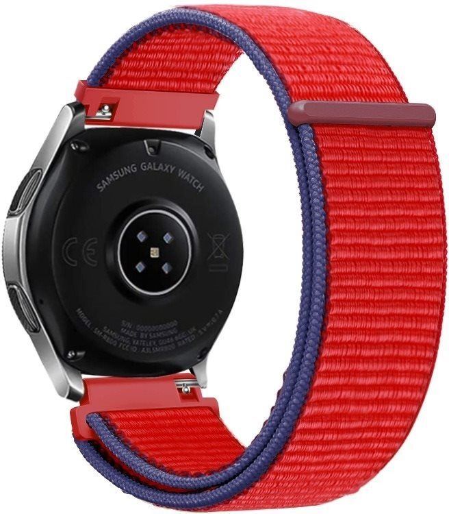 Řemínek Eternico Airy Universal Quick Release 20mm Chilli Red and Blue edge