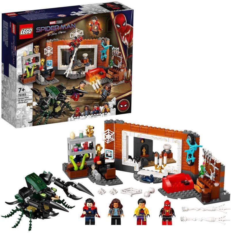LEGO stavebnice LEGO® Marvel Spider-Man 76185 Spider-Man v dílně Sanctum