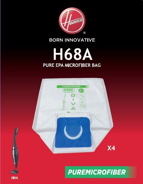 Sáčky do vysavače Hoover H68A-Micro Bag Diva A+