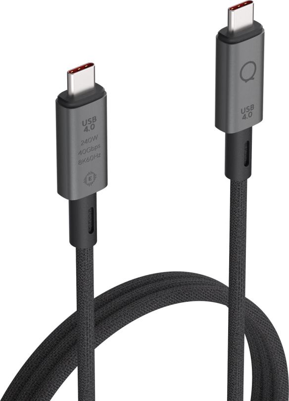 Datový kabel LINQ USB4 PRO Cable 1.0m - Space Grey