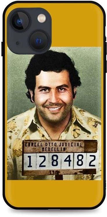 Kryt na mobil TopQ iPhone 13 silikon Pablo Escobar 64877