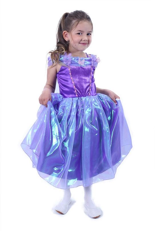 Kostým Rappa dětský kostým fialová princezna (S)