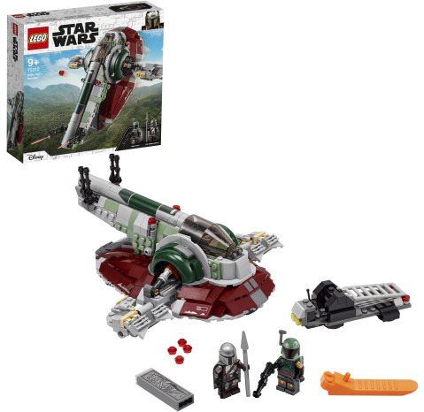 LEGO stavebnice LEGO® Star Wars™ 75312 Boba Fett a jeho kosmická loď
